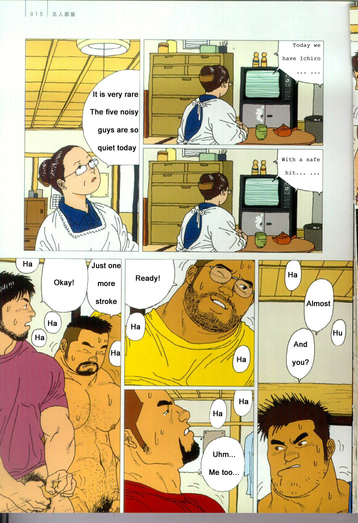 [Jiraiya] Five guys in one room [Eng] 